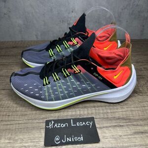 Nike~Women’s~EXP-X14 Black/Volt Total Crimson Running Shoe(AO3170-002)~Size 8.5